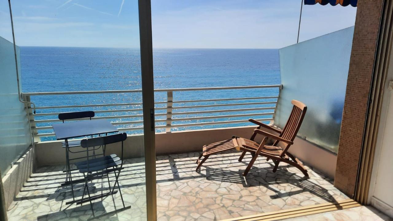 Menton Front Bord De Mer Cote D'Azur Florentina Sea View French Riviera Proche Monaco Montecarlo Superb Studio Exterior photo